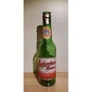 Rare Vintage Budweiser Budvar Inhalt 33cl 330ml Beer Bottle Lager Czechoslovaki